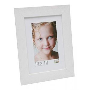 Deknudt Frames S226K1 Basic Cadre Photo Bois Blanc Large 20 x 30
