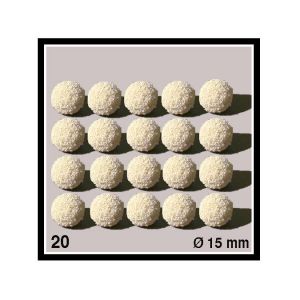 Boules éponge diamètre 15 mm - Schulcz