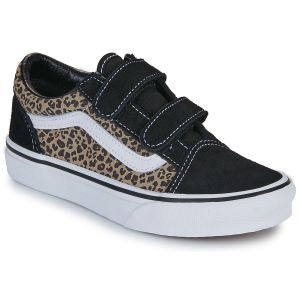 Vans Baskets basses enfant Old Skool V LEOPARD Noir - Taille 27,28,29,30,31,32,33,34
