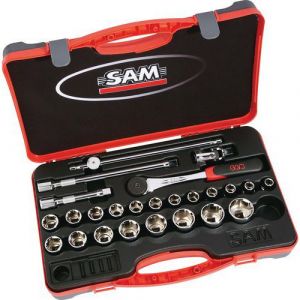 Sam Outillage Coffret 25 Outils 1/2" _ 75-sh25