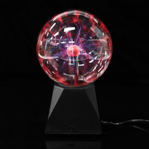 8'' Magique Lampe Boule à Plasma Détecteur Tactile Lumière Décor Jouet Cadeau