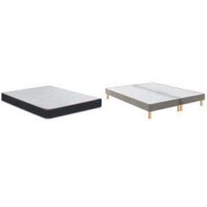 Bultex Vitality 1.1 160x200 + 2 sommiers grege +pieds