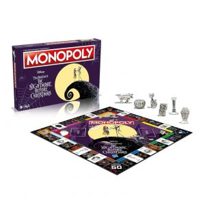 Winning Moves Nightmare Before Christmas Monopoly Board Game