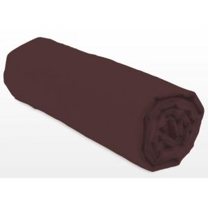Lovely Home Drap-housse - LH71591 - 180x200+35 cm - Marron