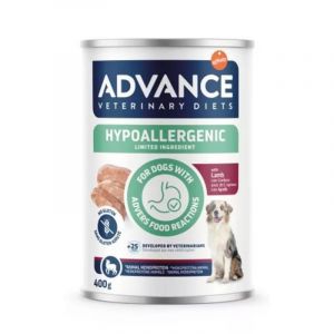 Advance Diets Nourriture Humide pour Chiens - Hypoallergenic Limited Ingredient Agneau - 400g