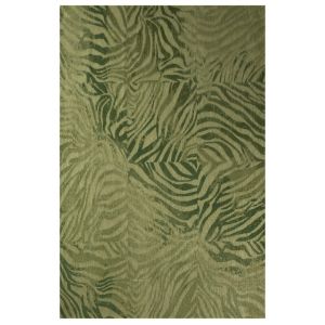 Beneffito - tapis - collection zebra jade imperial - Tapis à Motifs, Finition Artisanale, Tissage en Belgique - Tapis d'intérieur moderne et doux