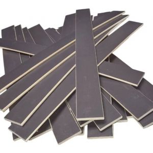 Ebac Lattes pour sommier LITERIE - 30 lattes - Bois multiplis - 680x68x8 mm - Noir