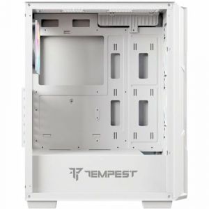 Image de Tempest Garrison ARGB ATX Verre Trempé USB 3.0 Blanc