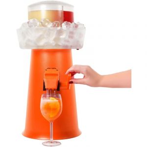 SPRIZZER la machine innovante pour un Spritz parfait en 5 secondes directement dans le verre Sans electricite ni piles Machine ideale pour preparer