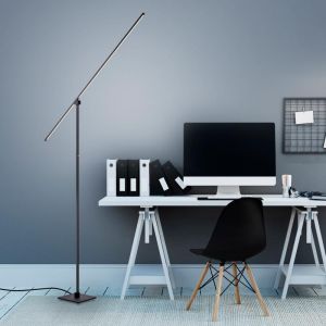 Pure Grafo lampadaire LED avec variateur tactile