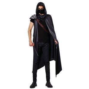 Ruedelafete Déguisement Ninja masqué, adulte