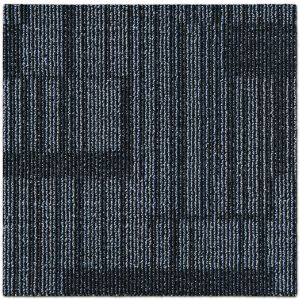 Karat - Dalles de moquette Antistatiques et absorbant les sons Linz Gris anthracite 50 x 50 cm