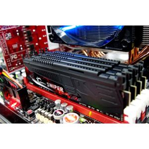 G.Skill F3-2133C10Q-32GSR - Barrette mémoire Sniper 32 Go (4 x 8 Go) DDR3 2133 MHz CL10