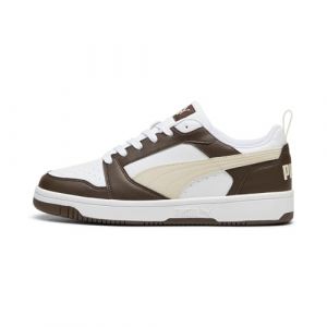 Image de Puma Mixte Rebound v6 Low Sneaker, Espresso Brown-Alpine Snow White, 42 EU