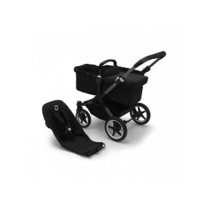 Bugaboo Poussette duo combinée 2en1 Donkey 5 Base Graphite/Midnight Black