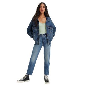 Image de Levi's Jean femme 501 crop 0291 stand off