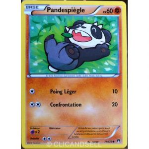 Asmod&eacute;e Carte Pok&eacute;mon 71/122 Pandespi&egrave;gle 60 Pv Xy - Rupture Turbo Fr
