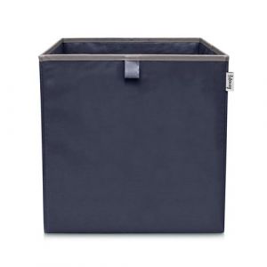 Boîte de rangement coloris bleu foncé, compatible avec l'étagère IKEA KALLAX Lifeney ref 833124