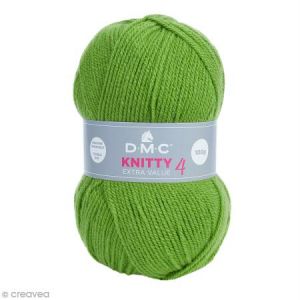 Dmc Fil à tricoter Knitty 4 100 g Vert n°699