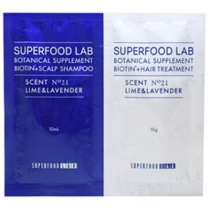 SUPERFOOD LAB - BT+ Scalp Shampoo & Treatment Trial Set 10ml & 10g