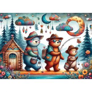 Puzzle 1000 pièces : BOHO EXPEDITION