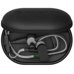 Mophie &Eacute;tui de charge portatif Power Capsule 1400 mAh Noir pour &eacute;couteurs sans fil et objets connect&eacute;s