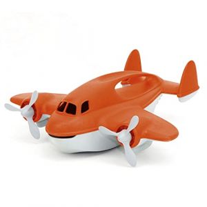 Green Toys Avion anti-incendie rouge