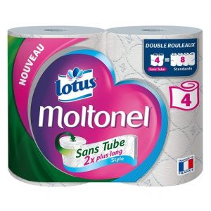 Moltonel Papier toilette sans tube style