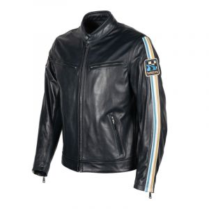 Helstons Blousons moto Race Leather Rag Blue