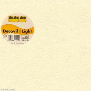 Entoilage thermocollant Decovil I light aspect cuir