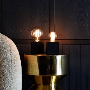 Calex | LED filament | Grote fitting E27 | G80 Globe | Goud | 3.8W | Dimbaar