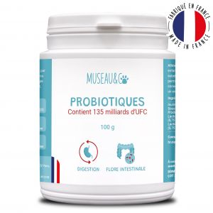 Museau & Co - Probiotiques - &Eacute;quilibre digestif chiens et chats