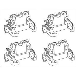Image de Thule 4 pattes de fixation 4032