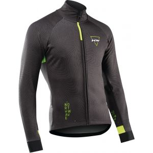 Northwave Blade 3 Veste Protection totale Homme, dark grey/yellow fluo XL Vestes thermiques & hiver