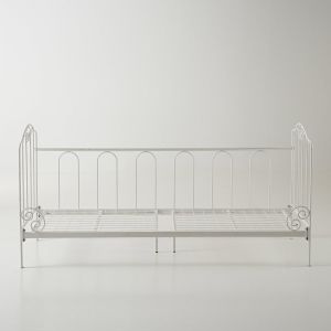 Image de Banquette en métal, Cidia Blanc Taille 74x193 cm