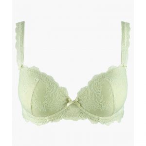 Aubade CSoutien-gorge plongeant armatures - Vert Danse des Sens