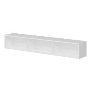 Calicosy Meuble TV Rigel - 180 x 30 x 32 cm - blanc