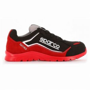 sparco Chaussure basse S3 Nitro S24 - rouge et noir - taille 45 - NITRO 07522 RSNR - 45