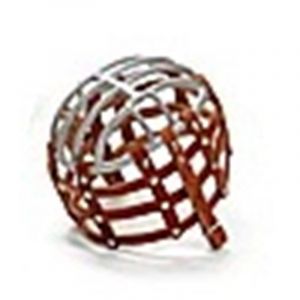 Muselière en cuir avec grille Racing Tack