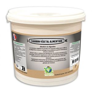 Prefor - Charbon v&eacute;g&eacute;tal seau 5L 1kg