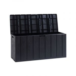 Coffre de jardin BRAVO Résine Capacité 270L Anthracite