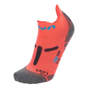 UYN " 2" Running Socks Women, coral fluo/anthracite EU 39/40 Chaussettes course &agrave; pied"