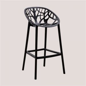 Lot de 4 Tabourets de Jardin Hauts Ores SKLUM Noir ?75 cm