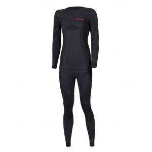 Lenz Ensemble de sous-vêtements mérinos et pantalon femme