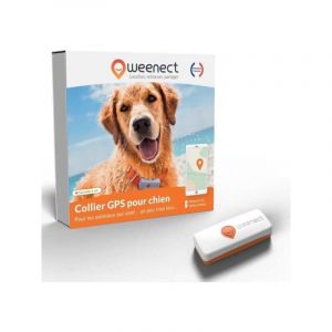 Weenect Traceur GPS pour Chien XS White Edition 2023