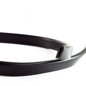 None EUTRAS [10m] FP3008 Joint en u caoutchouc pour tole 1,5-3,0 mm - protège et étanchéifie de manière fiable - pour tôles, verre et éléments de construction - qualité industrielle allemande