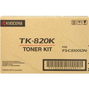 Kyocera TK-820K - Toner noir 15000 pages