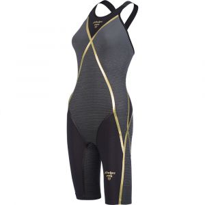 Image de Michael Phelps Maillot de bain dos ouvert matrix eu noir gris fonce femme 36