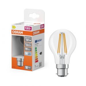 Osram Ampoule LED Standard clair filament 6,5W=60 B22 froid