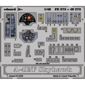 Eduard MAQUETTE A 4E/F SKYHAWK HASEGAWA1/48 FE273